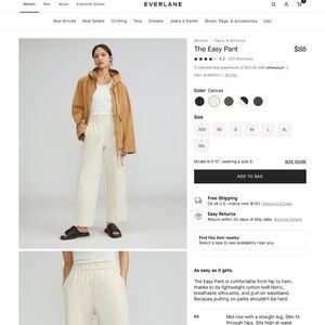 Everlane Easy Pant M